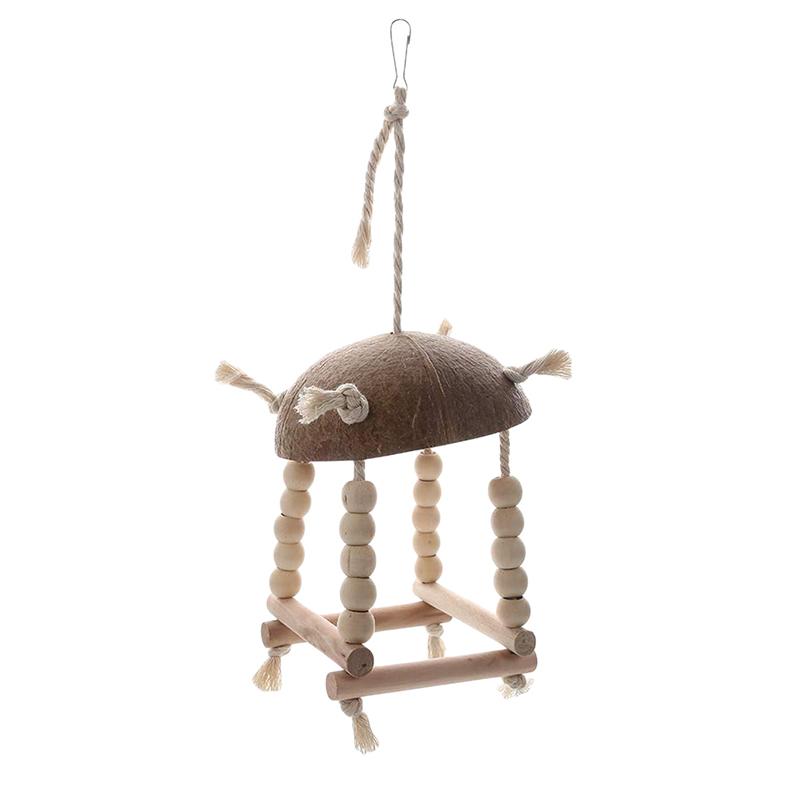 Natural Coconut Shell Bird Nest House Hut Cage Feeder Pet Parrot With Hanging Lanyard Toy Cages
Natural Coconut Shell Bird Nest House Hut Cage Feeder Pet Parrot With Hanging Lanyard Toy Cages