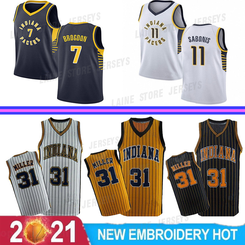 11 Domantas Sabonis 7 Malcolm Brogdon Reggie 31 Miller basketball jerseys New Navy Blue White Stitched Jersey, Navy blue retro mens
11 Domantas Sabonis 7 Malcolm Brogdon Reggie 31 Miller basketball jerseys New Navy Blue White Stitched Jersey, Navy blue retro mens