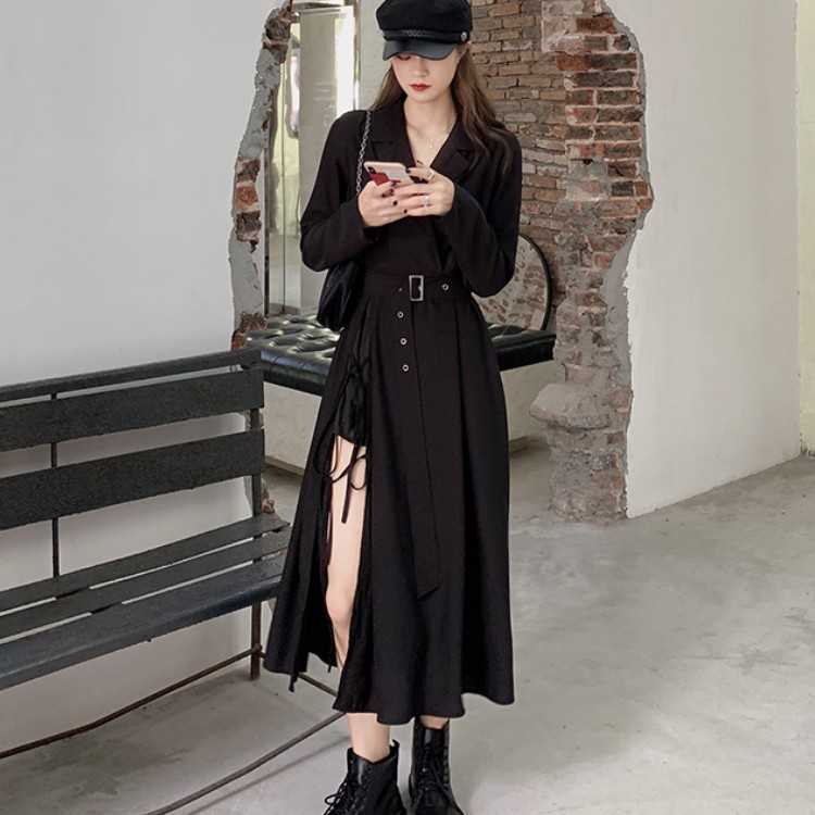 Autumn Women Dress Lapel Collar Long Sleeve High Waist With Sashes Split Dresses Female casual slim Fashion Clothing 210526, Photo color
Autumn Women Dress Lapel Collar Long Sleeve High Waist With Sashes Split Dresses Female casual slim Fashion Clothing 210526, Photo color