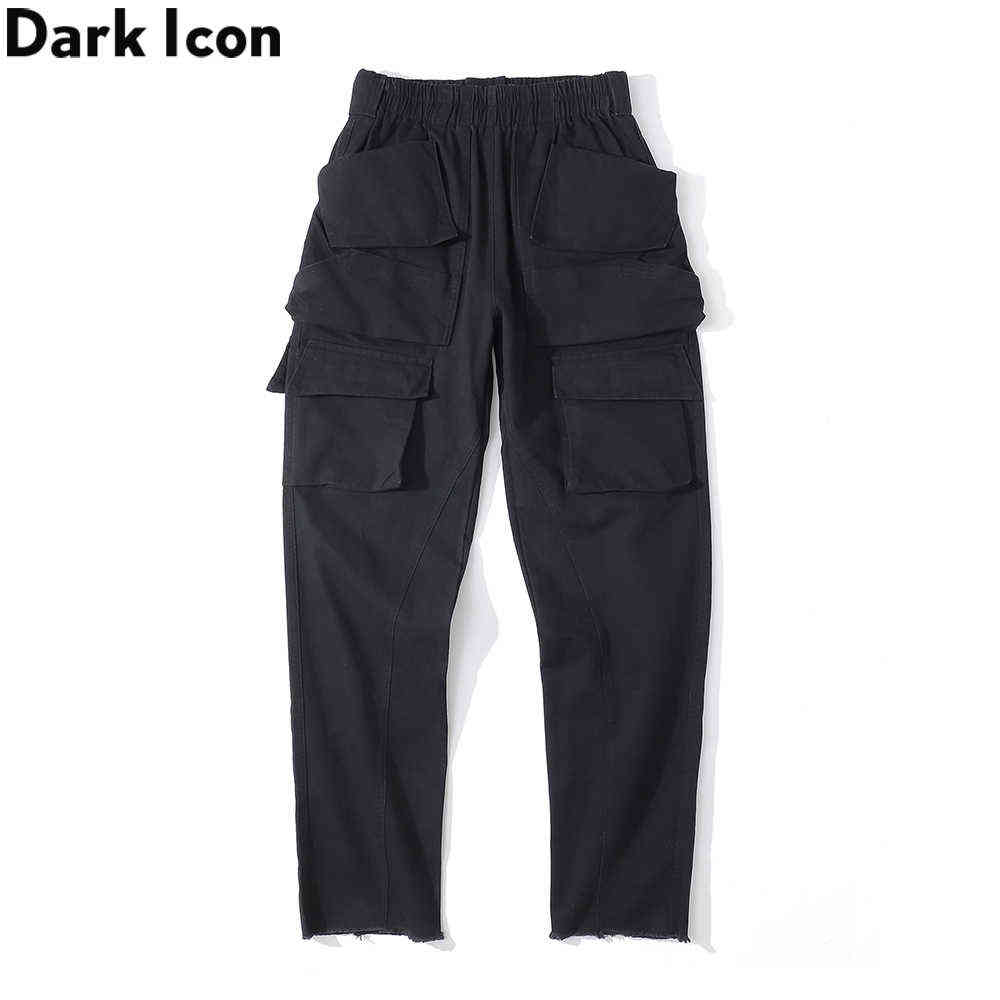 Multiple Pockets Unlock Leg Opening Cargo Pants Men High Street Army Green Men's Pants Black 210603
Multiple Pockets Unlock Leg Opening Cargo Pants Men High Street Army Green Men's Pants Black 210603