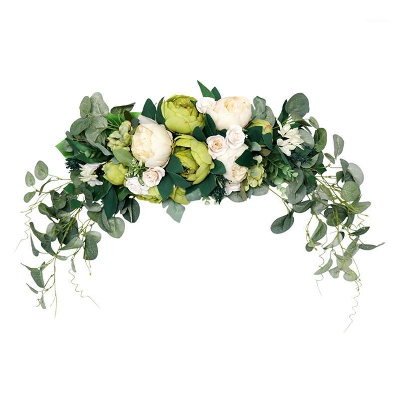 Party Decoration Artificial Peony Flower Swag, Eucalyptus Wreath For Door Wedding Mirror Tabletop Chair Home
Party Decoration Artificial Peony Flower Swag, Eucalyptus Wreath For Door Wedding Mirror Tabletop Chair Home
