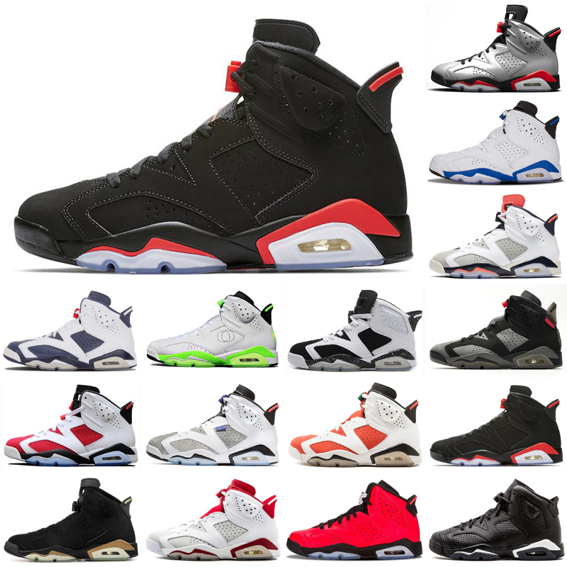 High Quality Jumpman 6 6s Basketball Shoes Black Infrared 3M Reflect Carmine UNC Men Toro Hare Oreo Maroon Tinker Chrome Sneakers Size 36-47
High Quality Jumpman 6 6s Basketball Shoes Black Infrared 3M Reflect Carmine UNC Men Toro Hare Oreo Maroon Tinker Chrome Sneakers Size 36-47