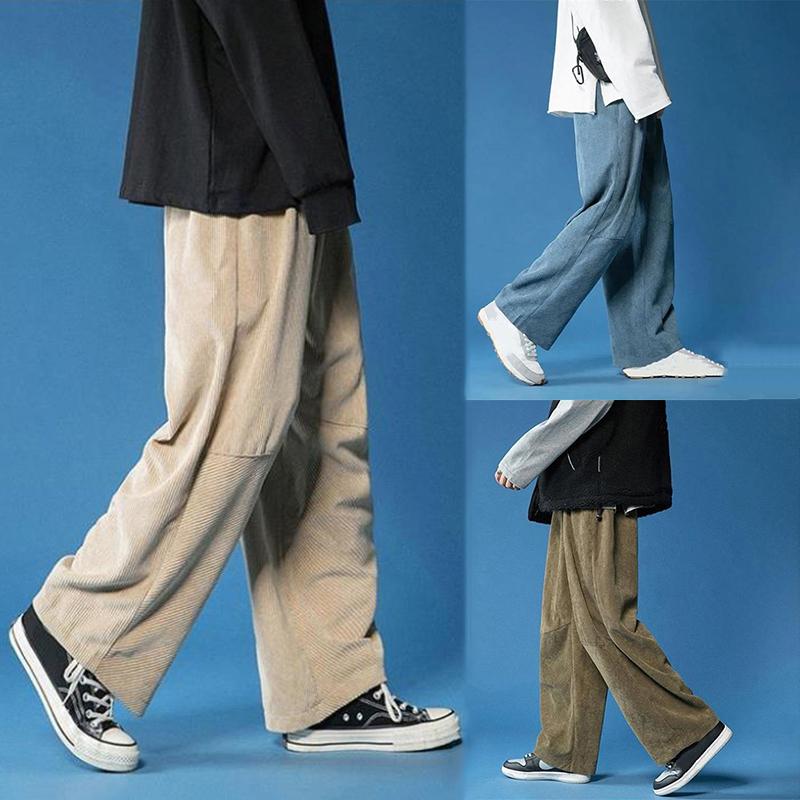 Men's Pants Vintage Men Straight Spring Autumn Solid Color Corduroy Outdoor Baggy Sport Sweatpants Leisure Trouser 2021, Black
Men's Pants Vintage Men Straight Spring Autumn Solid Color Corduroy Outdoor Baggy Sport Sweatpants Leisure Trouser 2021, Black