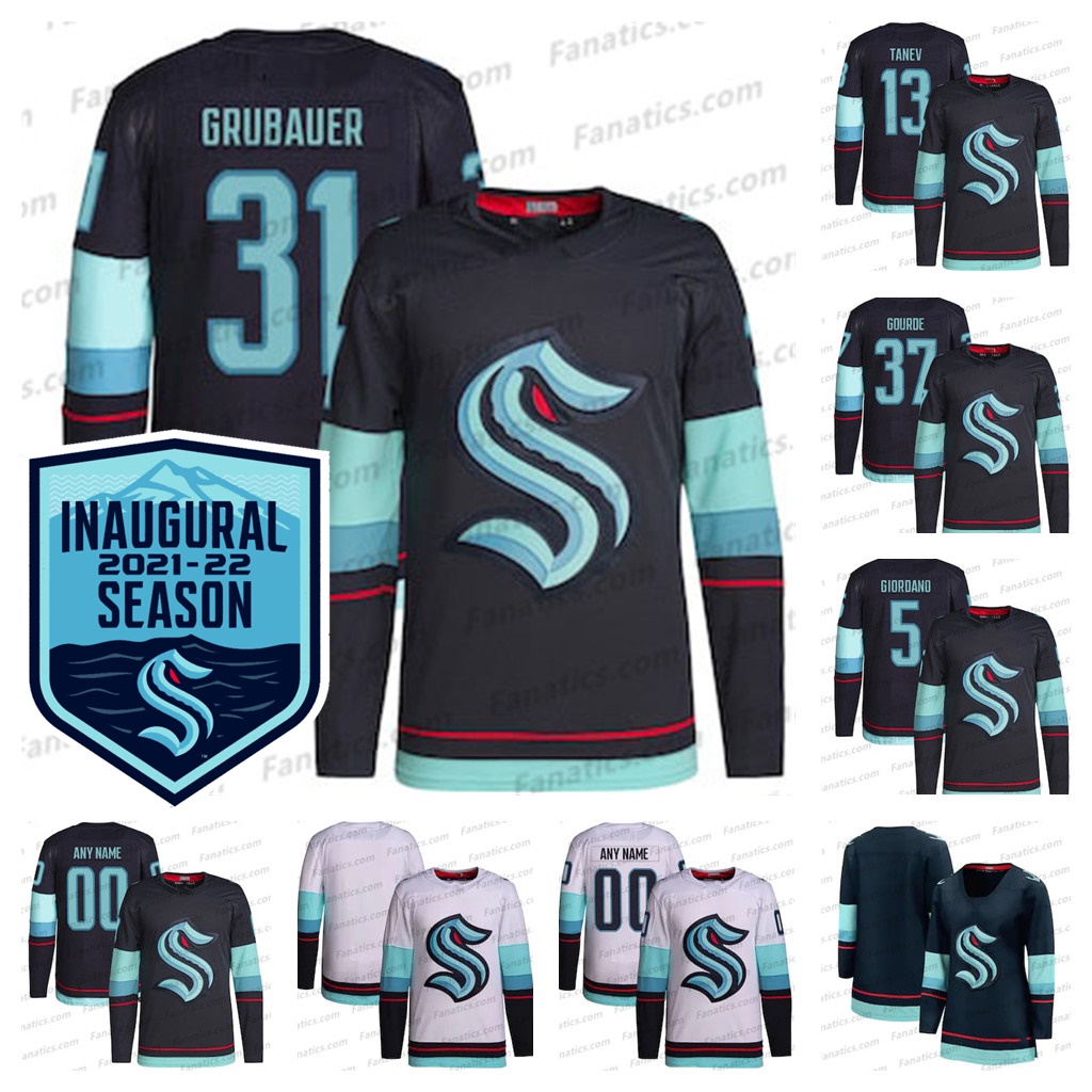 # 31 Philipp Grubauer Jersey Seattle Kraken 2021-22 Inaugural Temporada Patch 5 Mark Giordano 7 Eberle 37 Yanni Gourde 19 Jared McCann 10 Matthew Benié 17 Jaden Schwartz, Womens away white s to xxl
# 31 Philipp Grubauer Jersey Seattle Kraken 2021-22 Inaugural Temporada Patch 5 Mark Giordano 7 Eberle 37 Yanni Gourde 19 Jared McCann 10 Matthew Benié 17 Jaden Schwartz, Womens away white s to xxl