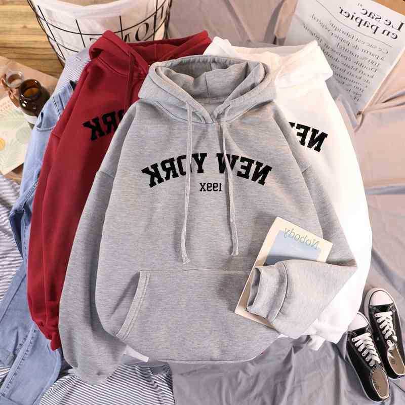 Lady Herfst Tops Sweatshirts Flowers Winter Women New York Prints Hooded Hoodies, 22
Lady Herfst Tops Sweatshirts Flowers Winter Women New York Prints Hooded Hoodies, 22