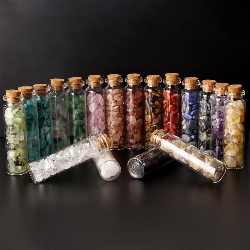Other Natural Crystal Glass Wishing Bottle Crushed Stone Beads Drifting Decoration Healing Stones Women Girl Birthday Gifts
Other Natural Crystal Glass Wishing Bottle Crushed Stone Beads Drifting Decoration Healing Stones Women Girl Birthday Gifts