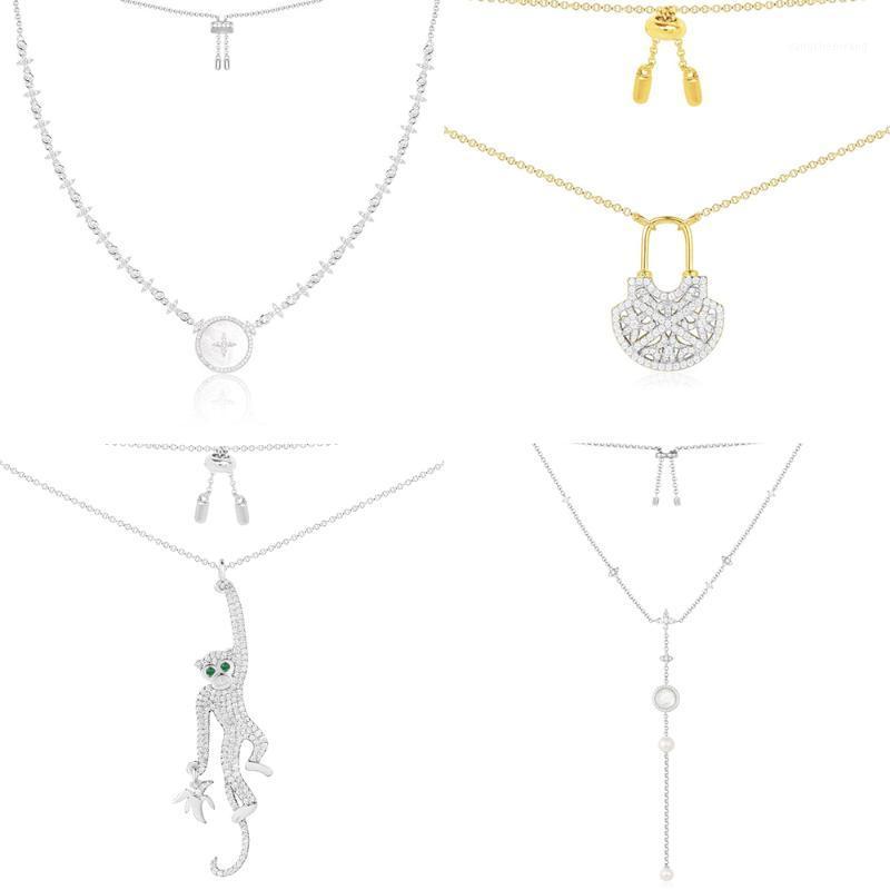 Retro Style High Quality Golden Yellow Zircon Monkey Lock Star Female Necklace Series Suitable For Wedding Supplies Chains
Retro Style High Quality Golden Yellow Zircon Monkey Lock Star Female Necklace Series Suitable For Wedding Supplies Chains