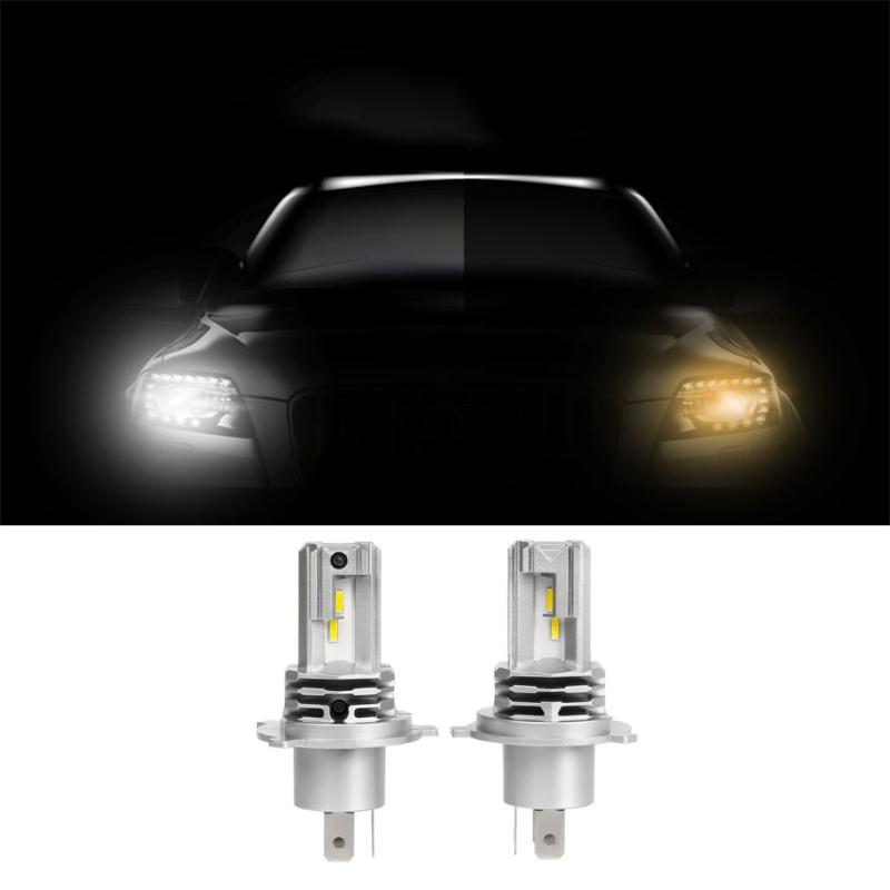 Car Headlights 1 Pair H4 M4 Series Led Double With Far And Near Beam DC9V-32V 6000K White
Car Headlights 1 Pair H4 M4 Series Led Double With Far And Near Beam DC9V-32V 6000K White