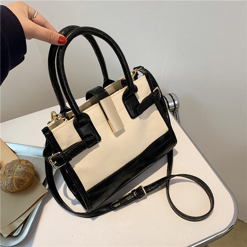 Large Capacity Women Handbag Business Stone Pattern Satchel Fashion Single Shoulder Crossbody Bag Stitching Color 2021 PM193 Bags, White bag
Large Capacity Women Handbag Business Stone Pattern Satchel Fashion Single Shoulder Crossbody Bag Stitching Color 2021 PM193 Bags, White bag