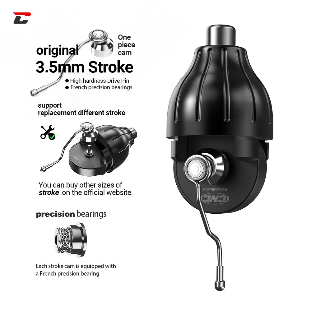STIGMA CNC Tattoo Pen Short Rotary Tattoos Gun RCA Connector Coreless Motor Permanent Makeup Machine for Cartridge Needles Q3 210324