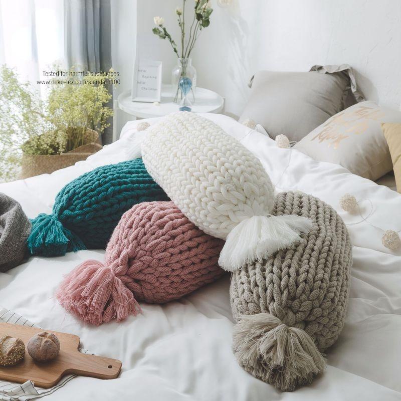 Cushion/Decorative Pillow Modern And Simple Woven Soft Thick Cotton Thread Solid Color Sofa Cushion Creative Home Decoration With Core, Green 02
Cushion/Decorative Pillow Modern And Simple Woven Soft Thick Cotton Thread Solid Color Sofa Cushion Creative Home Decoration With Core, Green 02