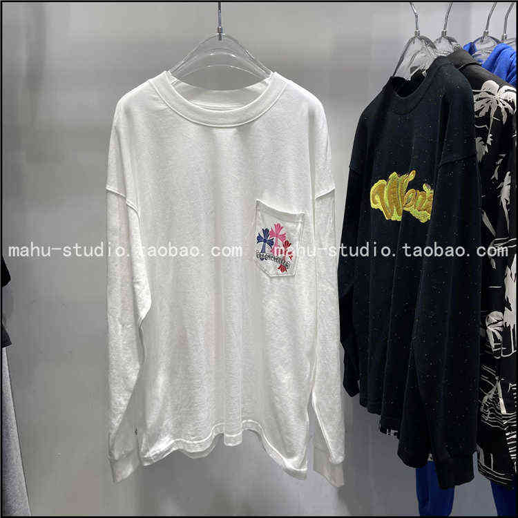 Chromes cross Rainbow three-dimensional printing Sanskrit horseshoe long sleeve white T-shirt 21 autumn and winter high street men, Long sleeve t-shirt
Chromes cross Rainbow three-dimensional printing Sanskrit horseshoe long sleeve white T-shirt 21 autumn and winter high street men, Long sleeve t-shirt