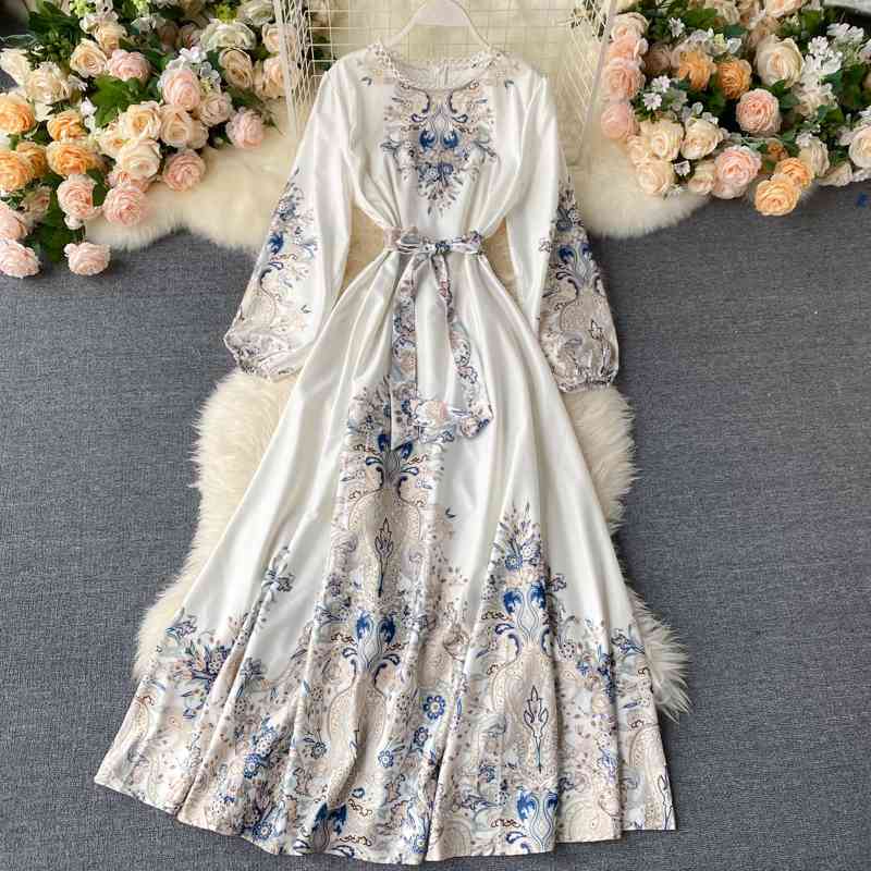 Women Vintage Long Sleeve Dress Spring Autumn Fashion Floral Printed Robe Vestidos Mujer Ladies Elegant Boho 210602, Blue2
Women Vintage Long Sleeve Dress Spring Autumn Fashion Floral Printed Robe Vestidos Mujer Ladies Elegant Boho 210602, Blue2