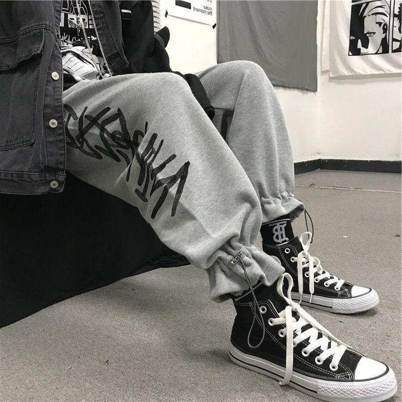 Men's Pants Hip Hop Wide-leg 2022SS Korean Thickened Oversize Sports Casual Embroidery Streetwear Unisex Jogging Trousers, Black
Men's Pants Hip Hop Wide-leg 2022SS Korean Thickened Oversize Sports Casual Embroidery Streetwear Unisex Jogging Trousers, Black
