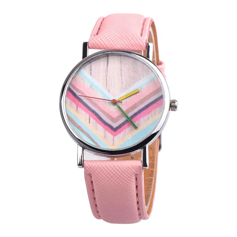 Women Wrist Watch PU Leather Strap Rainbow Round Dial Sweet Girl Casual Analog Quartz Watches AC889 Wristwatches, Pink and yellow
Women Wrist Watch PU Leather Strap Rainbow Round Dial Sweet Girl Casual Analog Quartz Watches AC889 Wristwatches, Pink and yellow