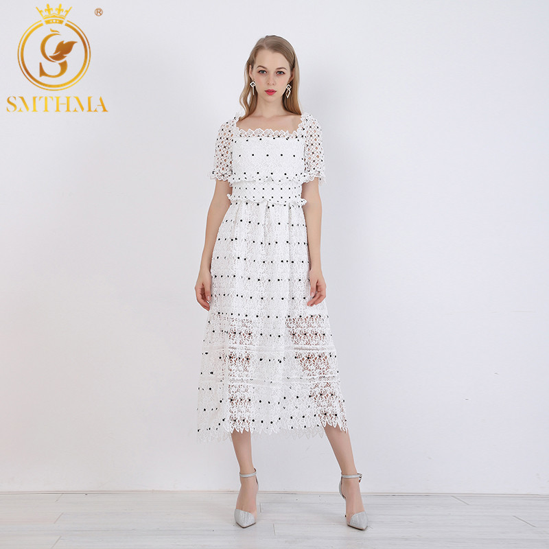 Summer Runway Self Portrait Dress Women White embroidery Lace Long Party Female Elegant Ruffles es 210520, Photo color
Summer Runway Self Portrait Dress Women White embroidery Lace Long Party Female Elegant Ruffles es 210520, Photo color