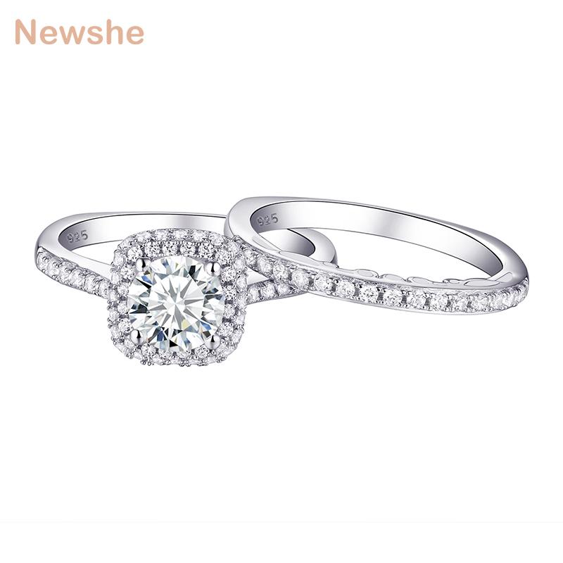Cluster Rings She Wedding Ring Set Trendy Jewelry 925 Sterling Sier 1.6 Ct Round CZ Engagement For Women 1R0031, Golden;silver
Cluster Rings She Wedding Ring Set Trendy Jewelry 925 Sterling Sier 1.6 Ct Round CZ Engagement For Women 1R0031, Golden;silver