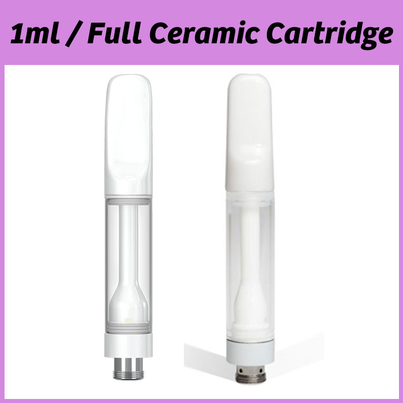 Full Ceramic E Cigarettes Disposable Vapes Atomizer 290mAh Vape 510 Battery 1ml 0.5ml Snap on Thick Oil ECigs Vaporizers Cartridges OEM
Full Ceramic E Cigarettes Disposable Vapes Atomizer 290mAh Vape 510 Battery 1ml 0.5ml Snap on Thick Oil ECigs Vaporizers Cartridges OEM