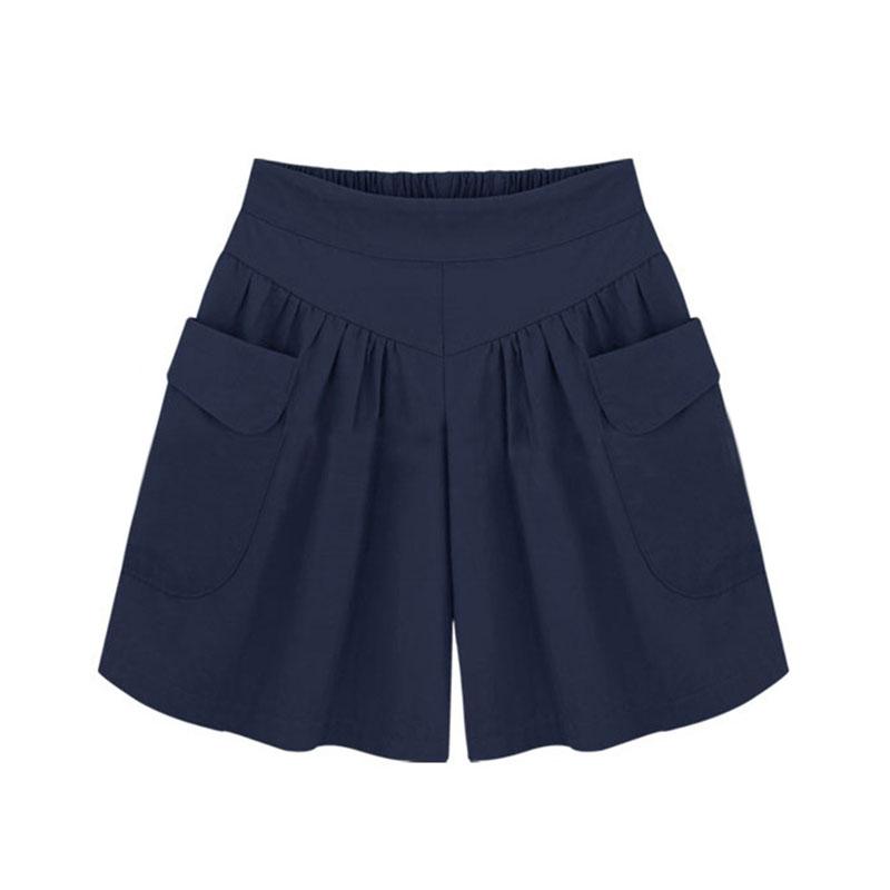 Women's Shorts Sexy For Women Elastic High Waist Plus Size 4XL Loose Wide Leg Short Pants Feminino Pockets Summer Casual Mujer, As picture
Women's Shorts Sexy For Women Elastic High Waist Plus Size 4XL Loose Wide Leg Short Pants Feminino Pockets Summer Casual Mujer, As picture