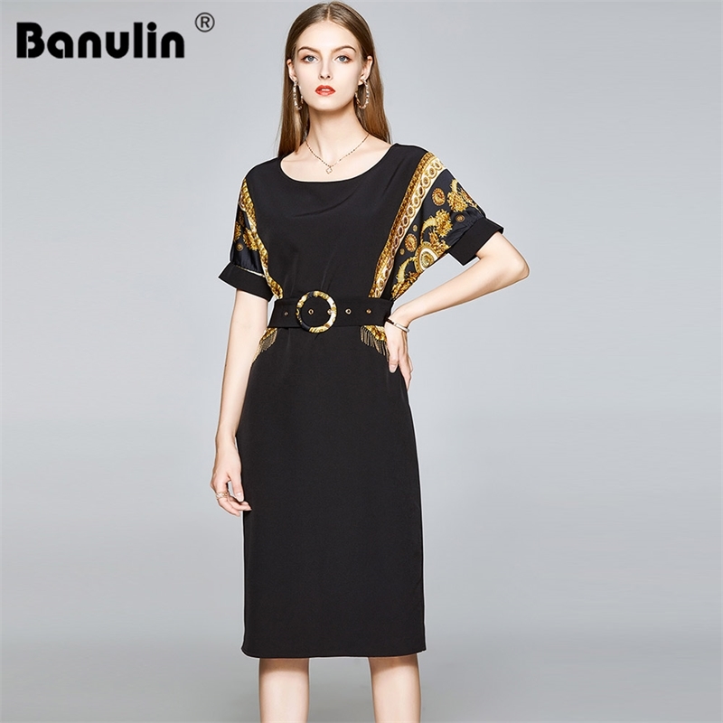 Bat Sleeve Tassel Office Work Dress Women Summer Floral Print Elegant OL Split Pencil Dresses Bodycon Sheath Vestidos with Belt 210603, Black
Bat Sleeve Tassel Office Work Dress Women Summer Floral Print Elegant OL Split Pencil Dresses Bodycon Sheath Vestidos with Belt 210603, Black