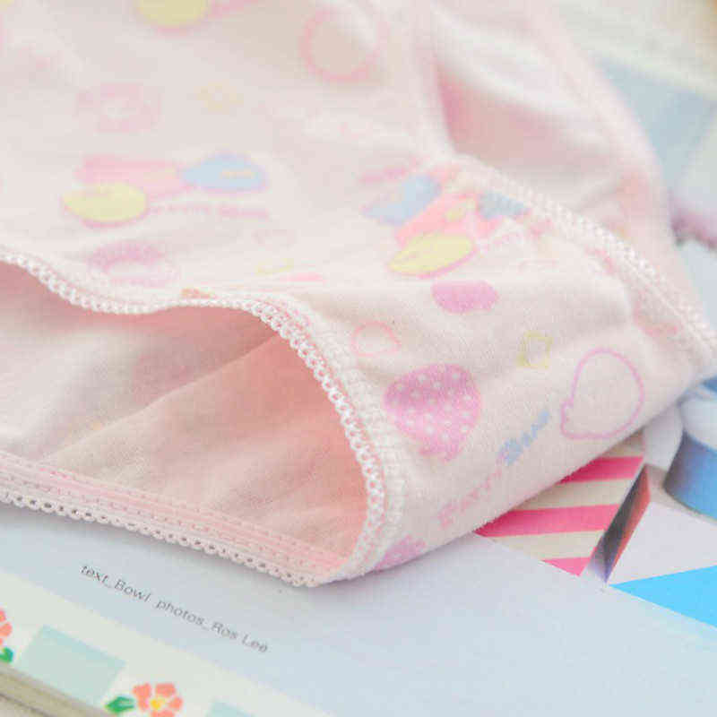10pcs Girl Panties Cute Kids Underwear Baby Shorts Kids Briefs Cotton Suit 1-12 Years 211122
