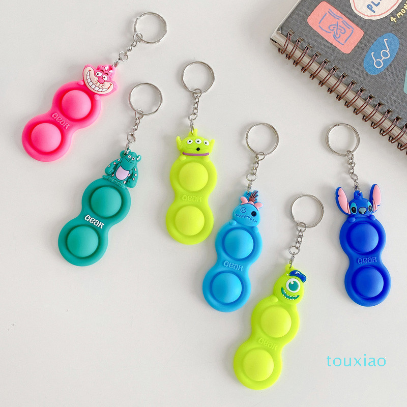 14 Styles 100PCS DHL Push Bubble Toy Simple Dimple Key Ring Fidget Pop Toys Keychain Kids Adult Novel Squeeze Bubbles Puzzle Finger, Silver
14 Styles 100PCS DHL Push Bubble Toy Simple Dimple Key Ring Fidget Pop Toys Keychain Kids Adult Novel Squeeze Bubbles Puzzle Finger, Silver