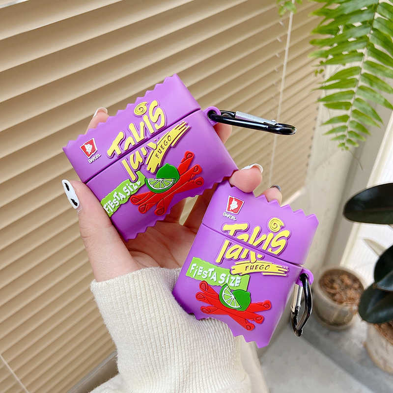 Brand Takis Potato Chips Food 3D Case For AirPods 1 2 Pro Box Soft Silicon Wireless Bluetooth Earphone Protect Cover Accessories
Brand Takis Potato Chips Food 3D Case For AirPods 1 2 Pro Box Soft Silicon Wireless Bluetooth Earphone Protect Cover Accessories