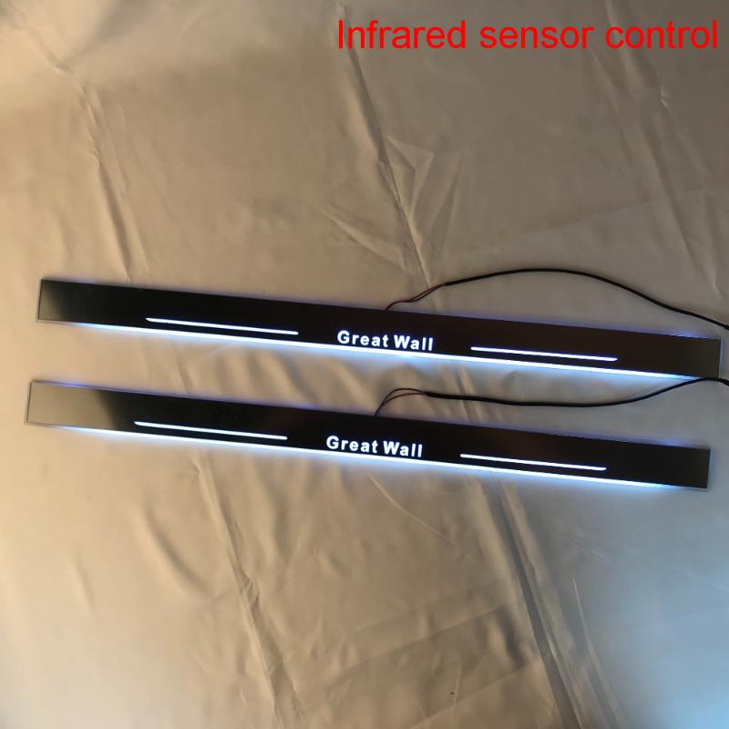Infrared Sensor Control Led Door Sill Plate Strip Welcome Light Threshold Guard Protectors For Great Wall H5 Interior&External Lights
Infrared Sensor Control Led Door Sill Plate Strip Welcome Light Threshold Guard Protectors For Great Wall H5 Interior&External Lights