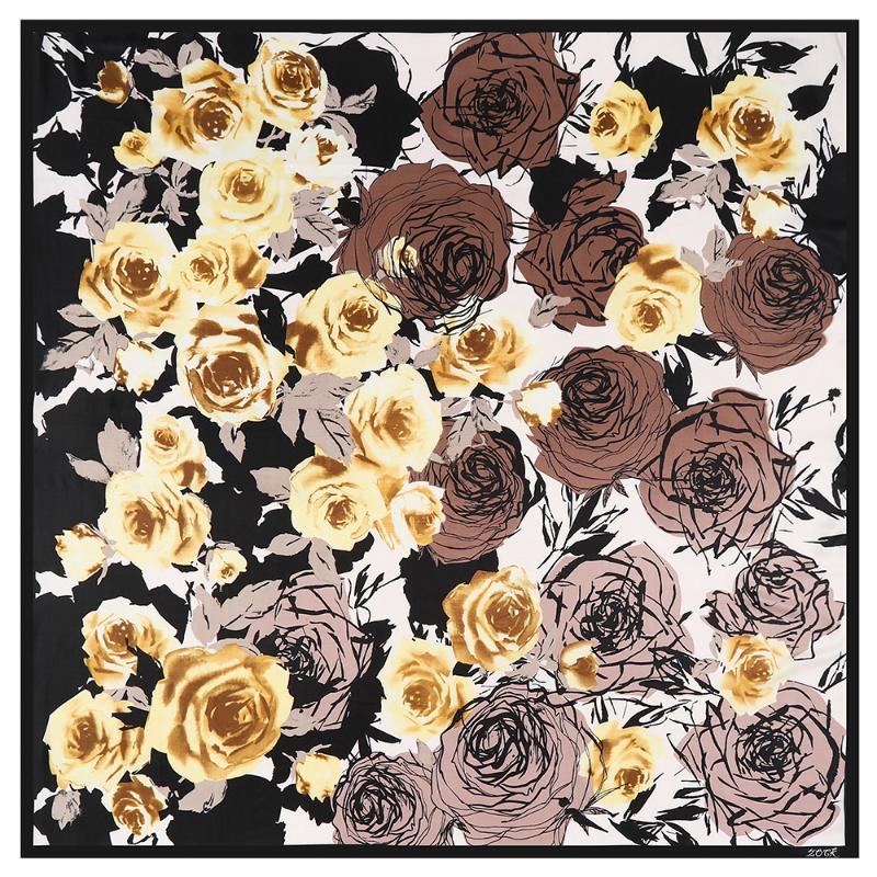 130x130cm Flower Tree Fashion Luxury Ladies Silk Twill Scarf Shawl Clothing Decoration Headscarf Scarves
130x130cm Flower Tree Fashion Luxury Ladies Silk Twill Scarf Shawl Clothing Decoration Headscarf Scarves