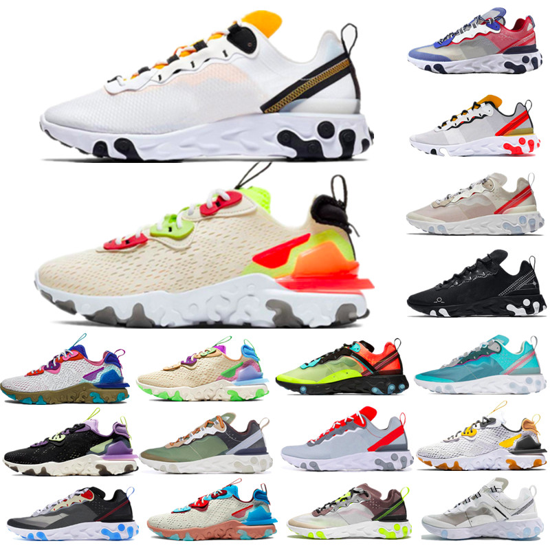 React Vision Element 55 87 Running Shoes for men women trainers Anthracite Iridescent Camo Solar Red Multi-Color Vast Grey Tour Green outdoor mens sports sneaker, Solar red 40-45
React Vision Element 55 87 Running Shoes for men women trainers Anthracite Iridescent Camo Solar Red Multi-Color Vast Grey Tour Green outdoor mens sports sneaker, Solar red 40-45