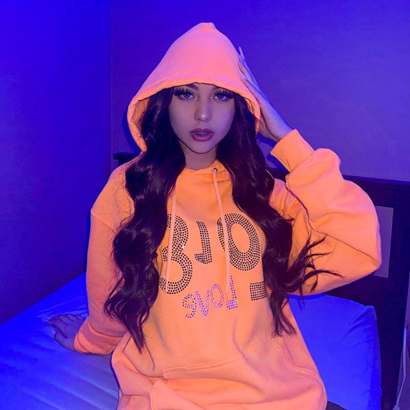 Women' Hoodies & Sweatshirts Orange Letter Rhinestone Winter Sweat Fitness Jogging Oversized Hoodie Tracksuits Female Casual Clothing
Women' Hoodies & Sweatshirts Orange Letter Rhinestone Winter Sweat Fitness Jogging Oversized Hoodie Tracksuits Female Casual Clothing