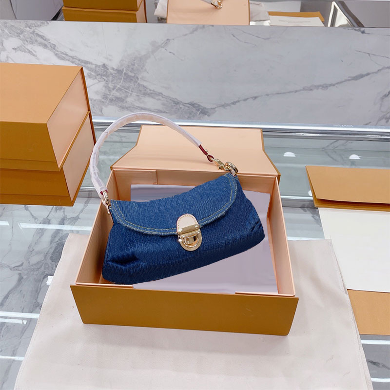 Totes Designer Handbag Women Top Original Denim Armpit Bag Fashion Tote Women's Handbags Large Denim size 28 * 17cm, Blue
Totes Designer Handbag Women Top Original Denim Armpit Bag Fashion Tote Women's Handbags Large Denim size 28 * 17cm, Blue