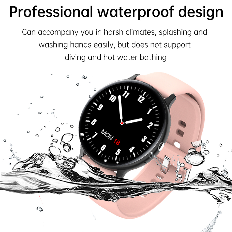Woman Bluetooth Phone Smart Watch Women Waterproof Sports Fitness Watch Health Tracker New Music Player smartwatch Men