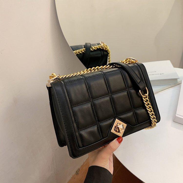Evening Bags Shoulder Crossbody Bag Tote Women Handbag Retro Pu Leather Lattice Chain Fashion Solid Handbags Female Travel, Black
Evening Bags Shoulder Crossbody Bag Tote Women Handbag Retro Pu Leather Lattice Chain Fashion Solid Handbags Female Travel, Black