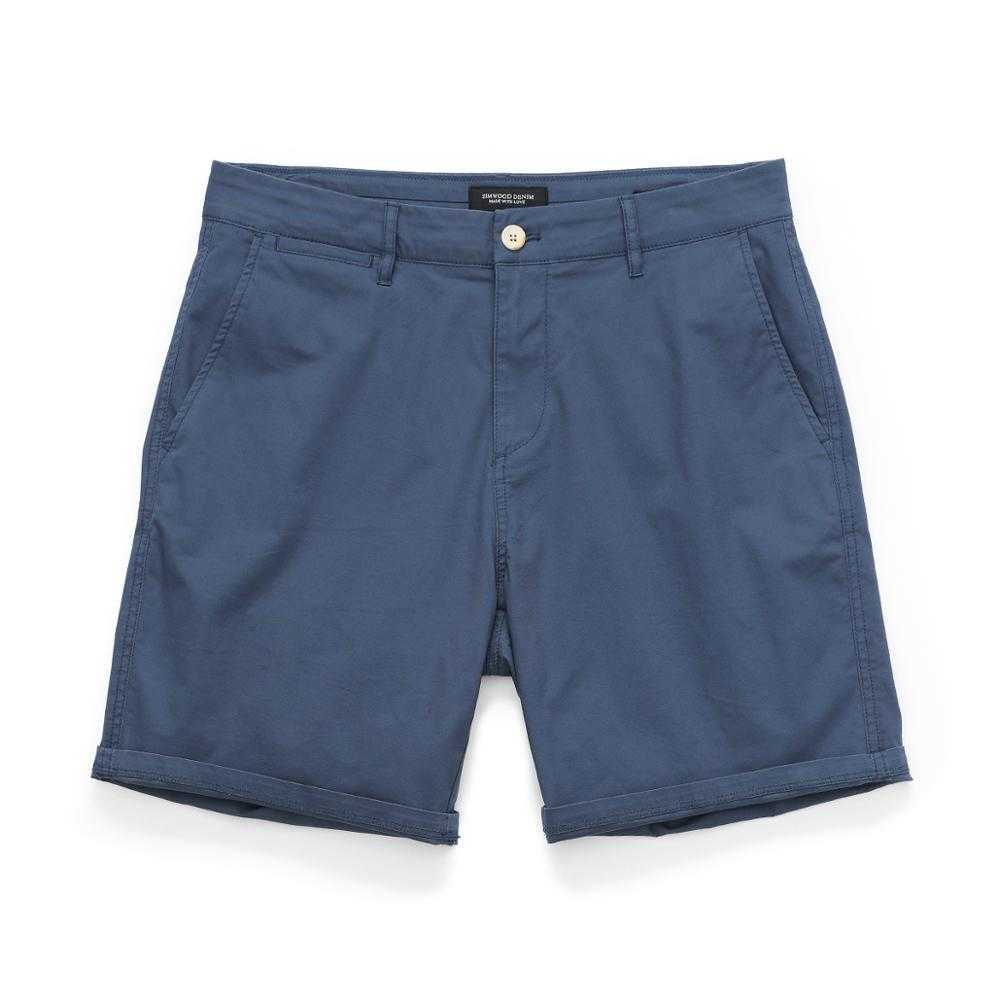 summer Enzyme Washed shorts men classical knee length solid color pants high quality plus size SJ130359 210629