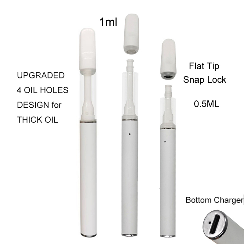 Lead Free Full Ceramic Cartridges Disposable Vape Pens 0.5ml 1ml Glass Tanks 350mAh Rechargeable Battery Empty Thick Oil Cartridge Ecigs Vap
Lead Free Full Ceramic Cartridges Disposable Vape Pens 0.5ml 1ml Glass Tanks 350mAh Rechargeable Battery Empty Thick Oil Cartridge Ecigs Vap