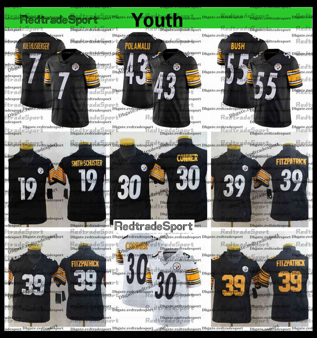 Youth Kids Smith-Schuster Roethlisberger TJ Watt James Conner Devin Bush Minkah Fitzpatrick Polamalu Football Jersey black AO6, Black;red
Youth Kids Smith-Schuster Roethlisberger TJ Watt James Conner Devin Bush Minkah Fitzpatrick Polamalu Football Jersey black AO6, Black;red