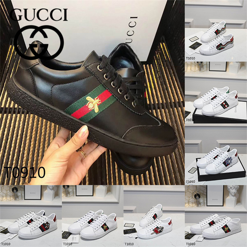 GUCCI Mens Womens Sneakers Casual Shoes Top Quality Bee Chaussures Leather Sneaker Ace Embroidery Trainers Fashion Luxurys Designers Flats Bottoms Loafers 3659
GUCCI Mens Womens Sneakers Casual Shoes Top Quality Bee Chaussures Leather Sneaker Ace Embroidery Trainers Fashion Luxurys Designers Flats Bottoms Loafers 3659