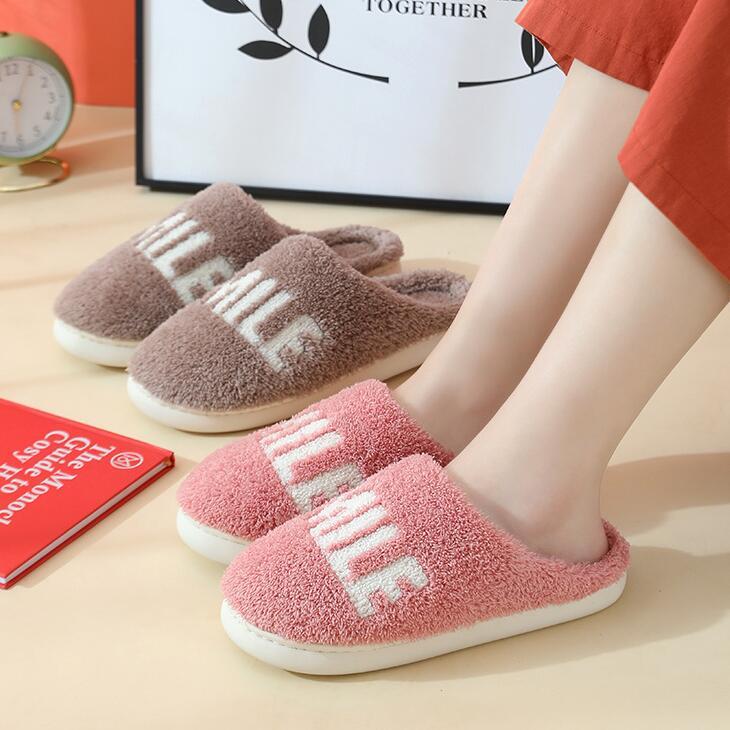 Slippers Fashion Letter Cotton Style Indoor Non-slip Plush Home Thick-soled Soft Comfortable, Grey
Slippers Fashion Letter Cotton Style Indoor Non-slip Plush Home Thick-soled Soft Comfortable, Grey