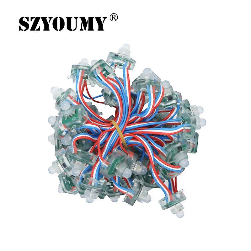 RGB Full Color Pixels Digital Addressable Waterproof Square LED Module String 5V 12V For Letters Sign Modules
RGB Full Color Pixels Digital Addressable Waterproof Square LED Module String 5V 12V For Letters Sign Modules