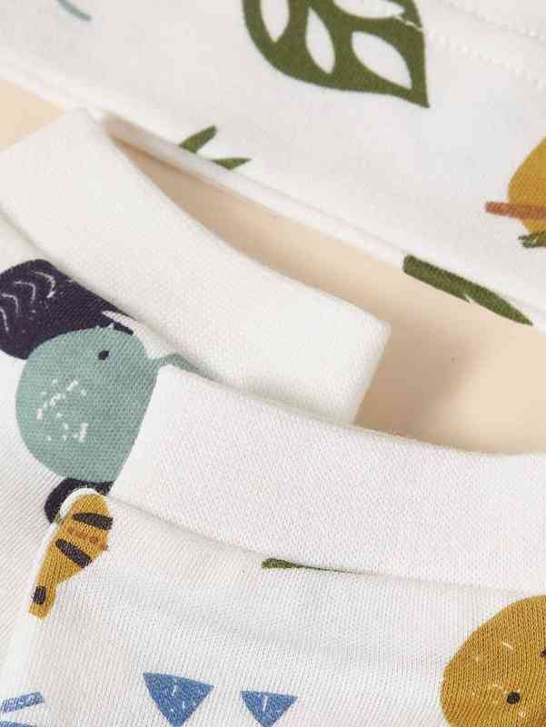 Baby Cartoon Graphic Hat & 1pair Gloves SHE01