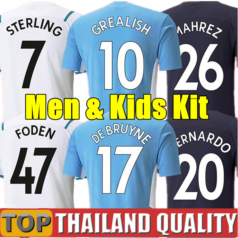 Fans Player version 21 22 GREALISH STERLING soccer jerseys DE BRUYNE FODEN 2021 2022 football shirt set tops Man kids kit uniform, 21/22 away - men
Fans Player version 21 22 GREALISH STERLING soccer jerseys DE BRUYNE FODEN 2021 2022 football shirt set tops Man kids kit uniform, 21/22 away - men