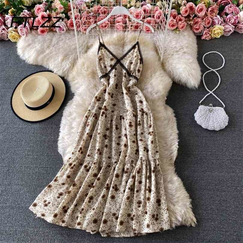 Women Vintage Floral Printed Beach Dress Summer Slim A Line V Neck Sexy Dresses Woman Lace Patchwork Long Robe Vestidos Mujer 210525, Black
Women Vintage Floral Printed Beach Dress Summer Slim A Line V Neck Sexy Dresses Woman Lace Patchwork Long Robe Vestidos Mujer 210525, Black