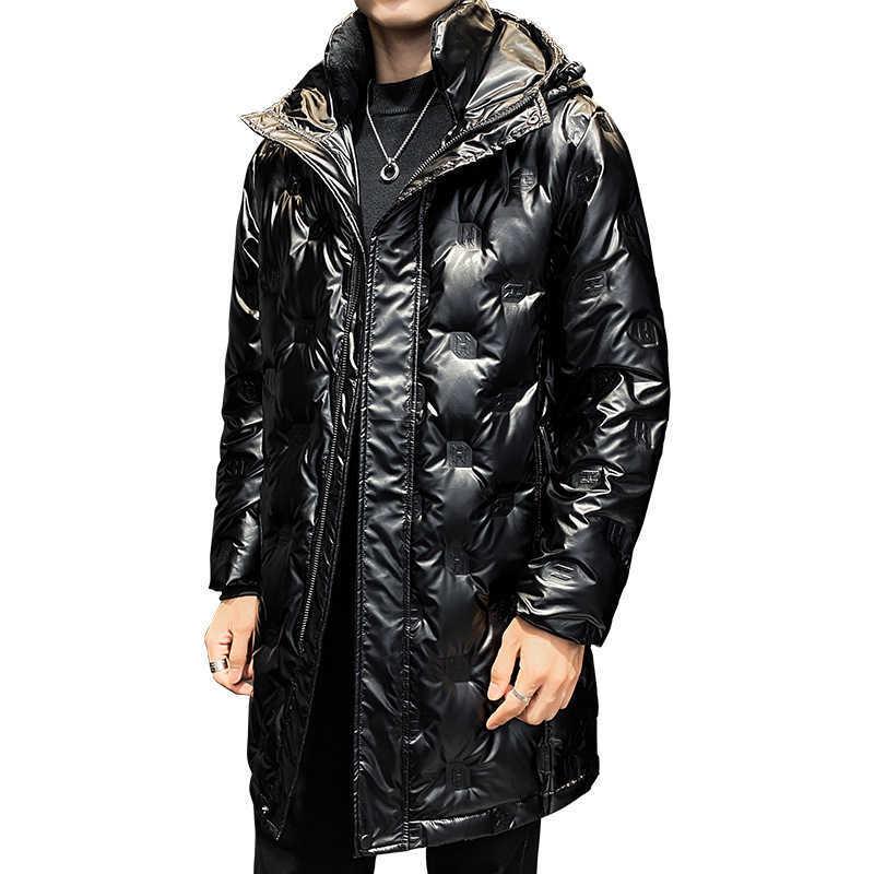 men's down & parkas down medium and long style fashion handsome winter bright face thickened white duck down et warm men's wear, Black
men's down & parkas down medium and long style fashion handsome winter bright face thickened white duck down et warm men's wear, Black