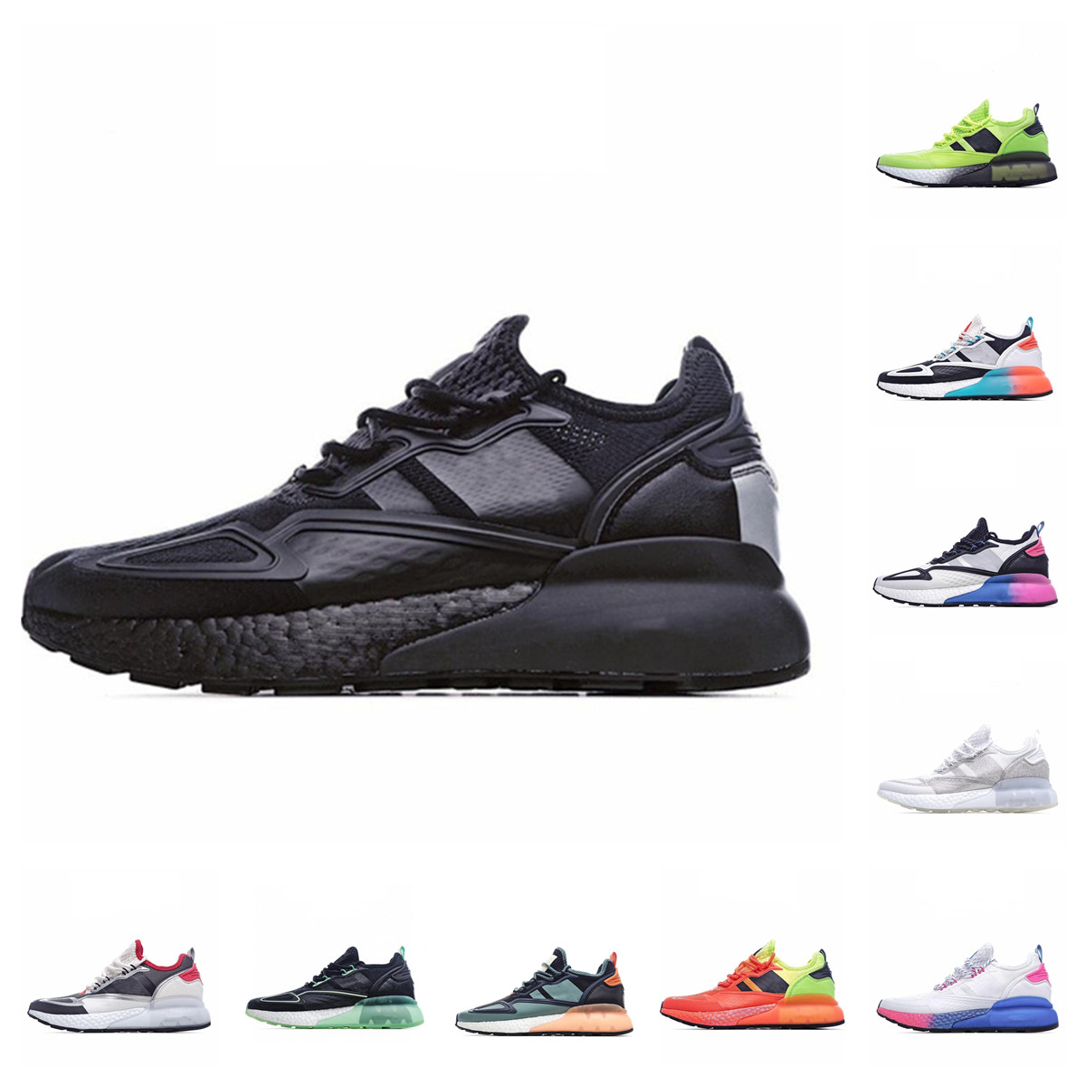 High quality Originals ZX 2K 4D running shoes Triple black and white sneakers fashion Designer outdoor lightweight trainer sports shoe
High quality Originals ZX 2K 4D running shoes Triple black and white sneakers fashion Designer outdoor lightweight trainer sports shoe