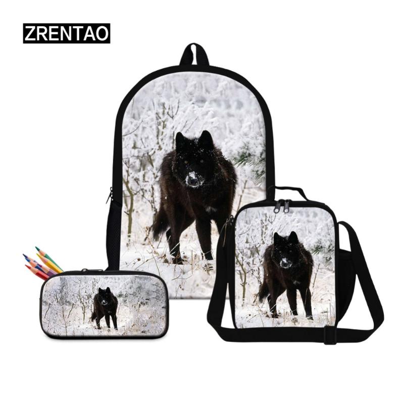 Backpack School Bags Girls Boys 3PCs/Set Female Backpacks Mochila Escolar Child Shoulder Bookbag Male Teen Satchel 3DWolf, Beige
Backpack School Bags Girls Boys 3PCs/Set Female Backpacks Mochila Escolar Child Shoulder Bookbag Male Teen Satchel 3DWolf, Beige