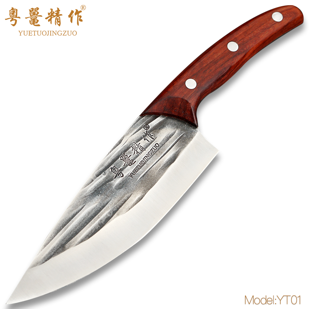 YUETUO Handmade Forged 5Cr Stee Sma Kitchen Knives Boning Knife Meat Ceaver Knife Butcher Knife Fish Cooking Too YT01
YUETUO Handmade Forged 5Cr Stee Sma Kitchen Knives Boning Knife Meat Ceaver Knife Butcher Knife Fish Cooking Too YT01