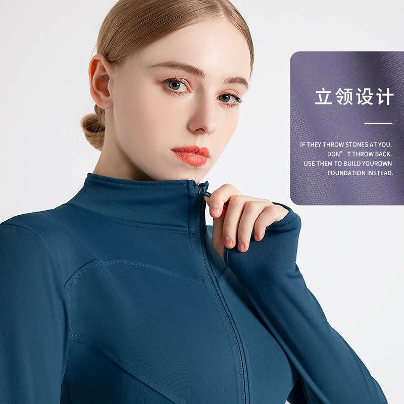 Legging Style Autumn and Winter New Sports Jacket Womens Workout Clothes Zipped Stand Collar Casual Running Quick-Drying Yoga Jackets T, White;red
Legging Style Autumn and Winter New Sports Jacket Womens Workout Clothes Zipped Stand Collar Casual Running Quick-Drying Yoga Jackets T, White;red