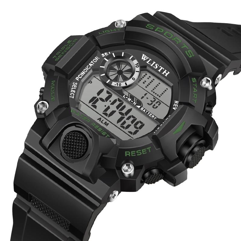 Wristwatches 2021 Casual Sports Special Forces Men's Multi-function Outdoor Digital Trendy Waterproof Student Watch Well Done Gifts For Her, Gold
Wristwatches 2021 Casual Sports Special Forces Men's Multi-function Outdoor Digital Trendy Waterproof Student Watch Well Done Gifts For Her, Gold