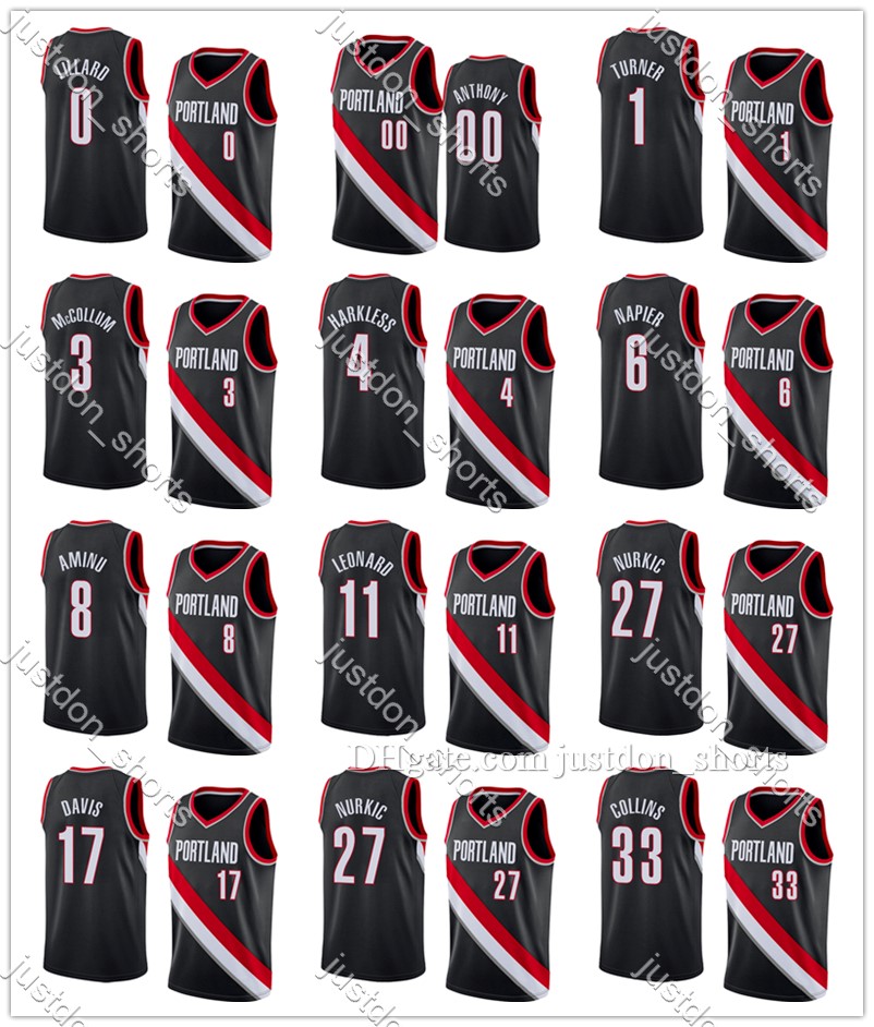 Mens Damian Lillard 0 CJ McCOLLUM 3 Carmelo Anthony 00 Jusuf Nurkic 27 Customize City Black Edition Hot Press Basketball Jerseys Stitched Sh, Black;red
Mens Damian Lillard 0 CJ McCOLLUM 3 Carmelo Anthony 00 Jusuf Nurkic 27 Customize City Black Edition Hot Press Basketball Jerseys Stitched Sh, Black;red